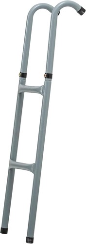 Homcom steel trampoline ladder - steel,