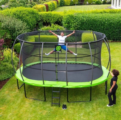 Oval trampoline thorpe sports - oval,