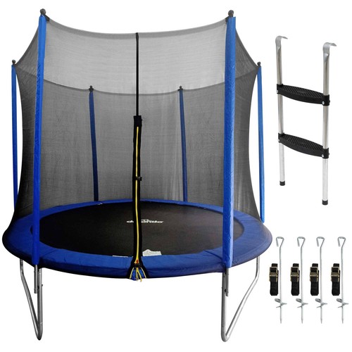 Outdoor trampoline with safety - outdoor,