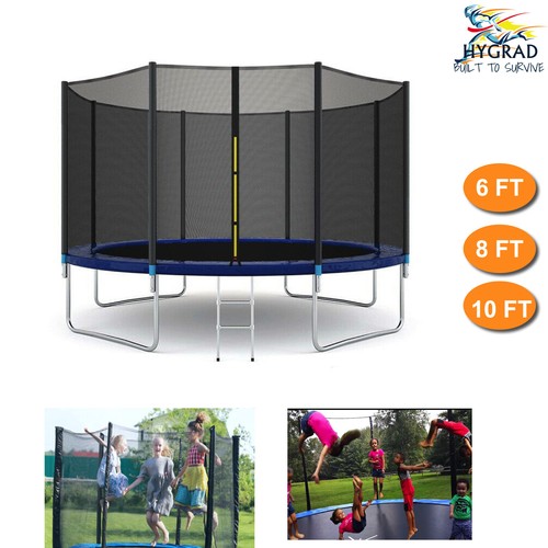 Childrens outdoor trampoline - outdoor,